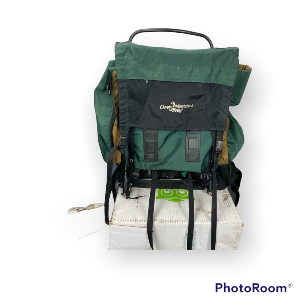 Camp Trails Adjustable External Aluminum Large Frame Backpack Hiking